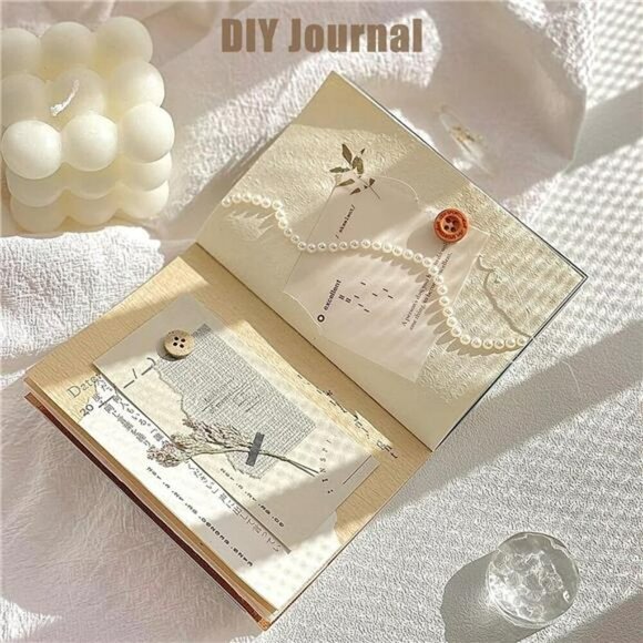 Scrapbook Paper Set 30 Sheets A5 Handmade Vintage Junk Journal Craft Pack - Picture 7 of 8